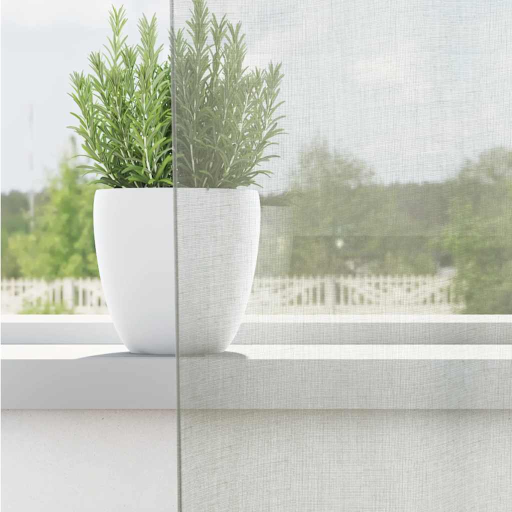 Tende in Voile con Occhielli 2 pz Grigio Chiaro 140x225 cm