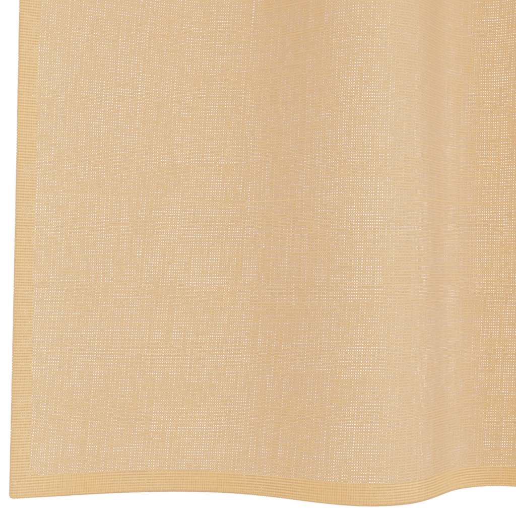 Tende in Voile con Occhielli 2 pz Sabbia