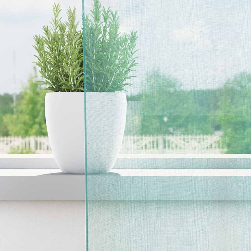 Tende in Voile con Occhielli 2 pz Turchese