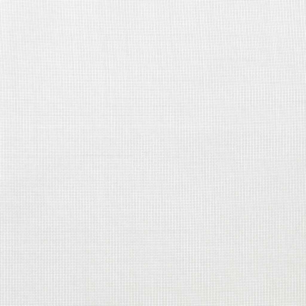 Tende in Voile con Occhielli 2 pz Bianco