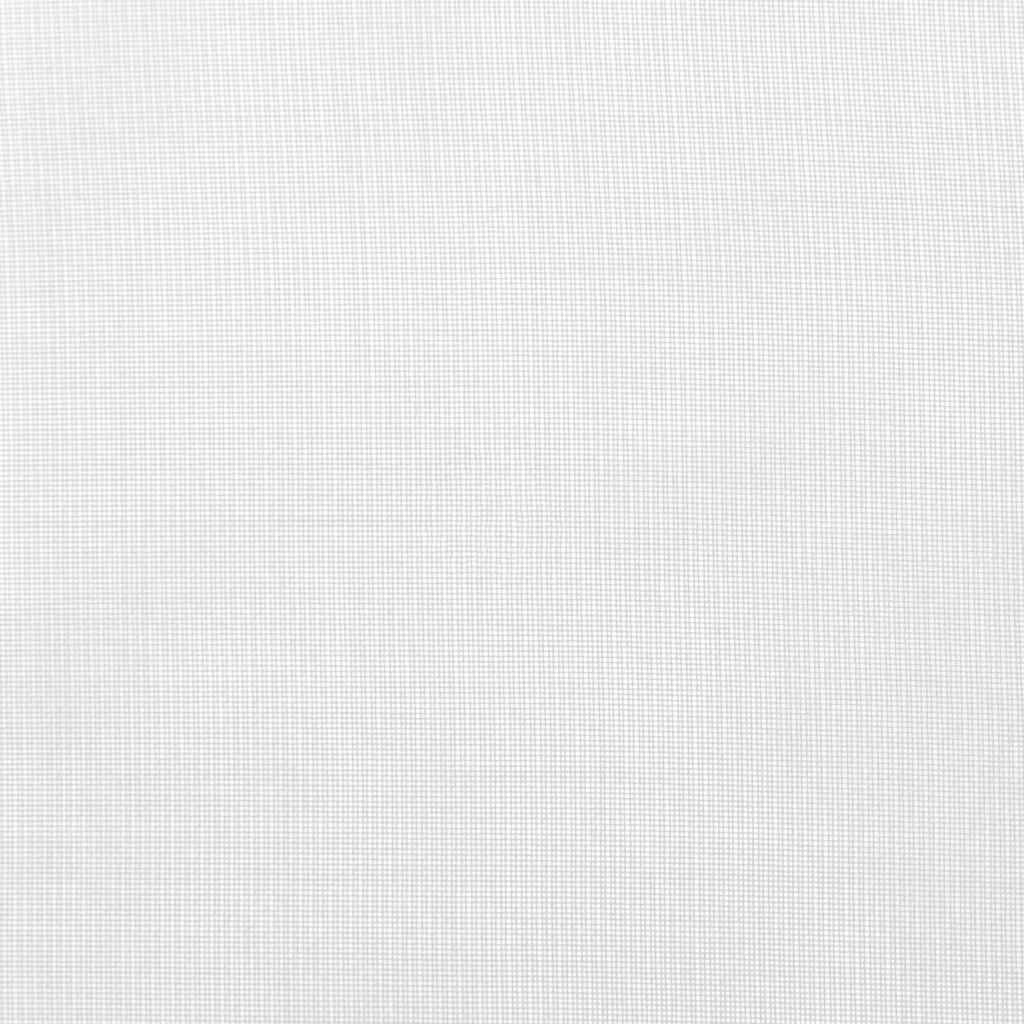 Tende in Voile con Occhielli 2 pz Bianco