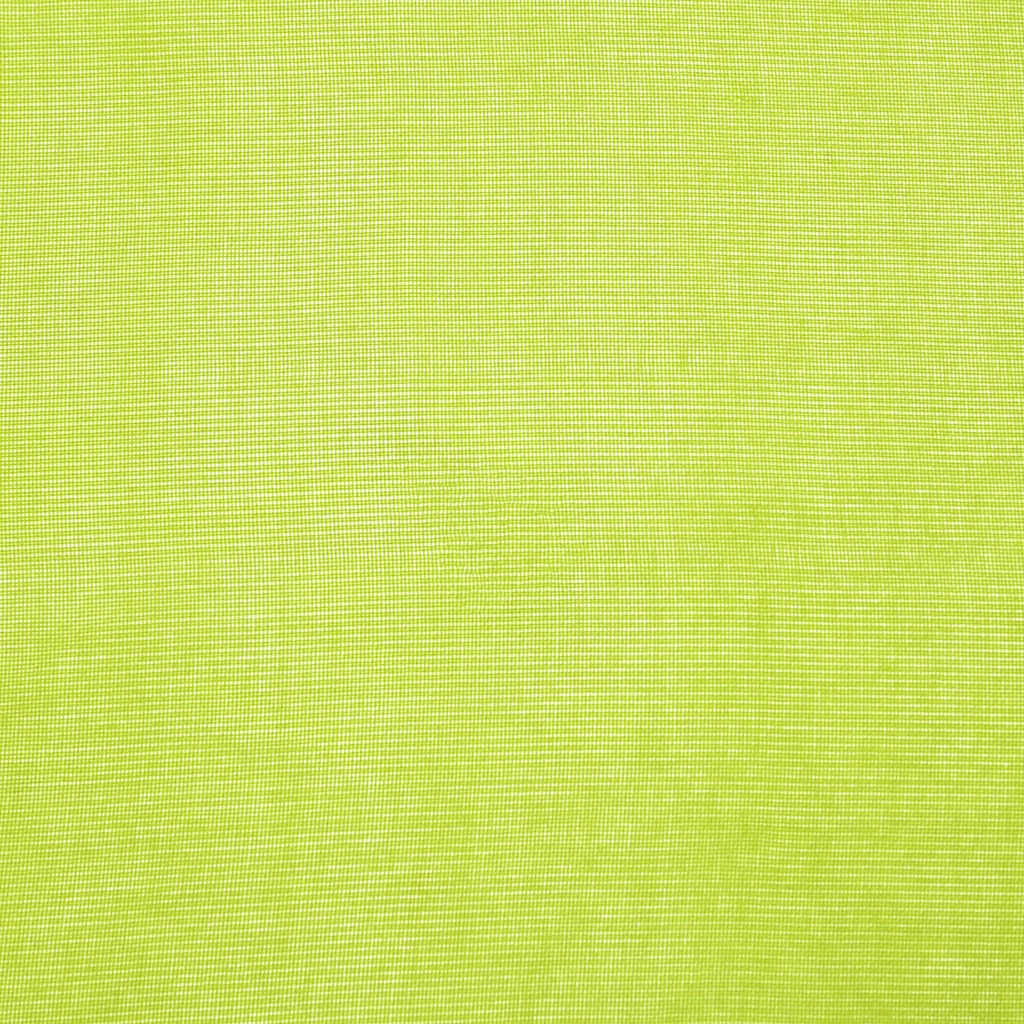 Tende in Voile con Tasche per Aste 2 pz Verde Mela