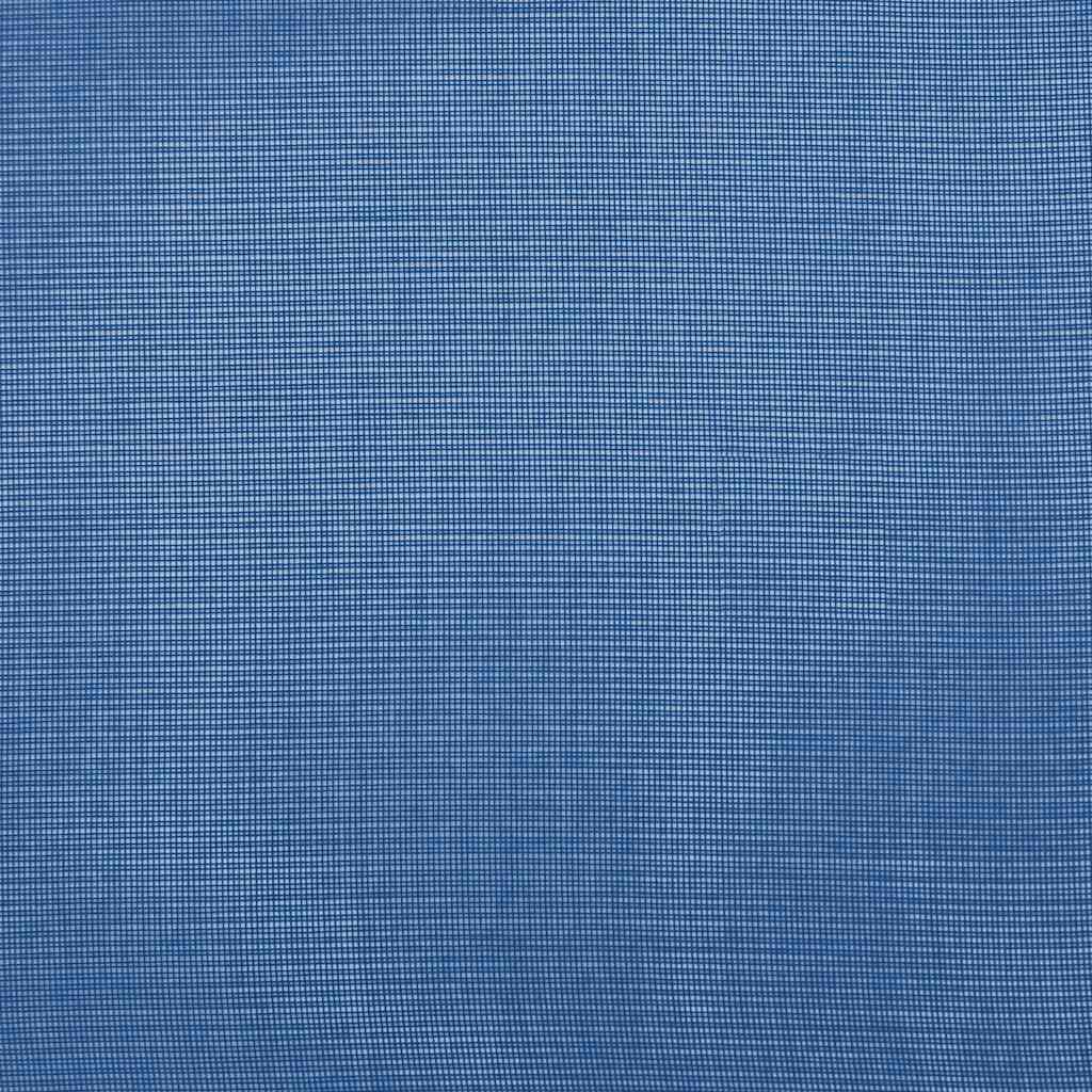 Tende in Voile con Tasche per Aste 2 pz Blu Reale