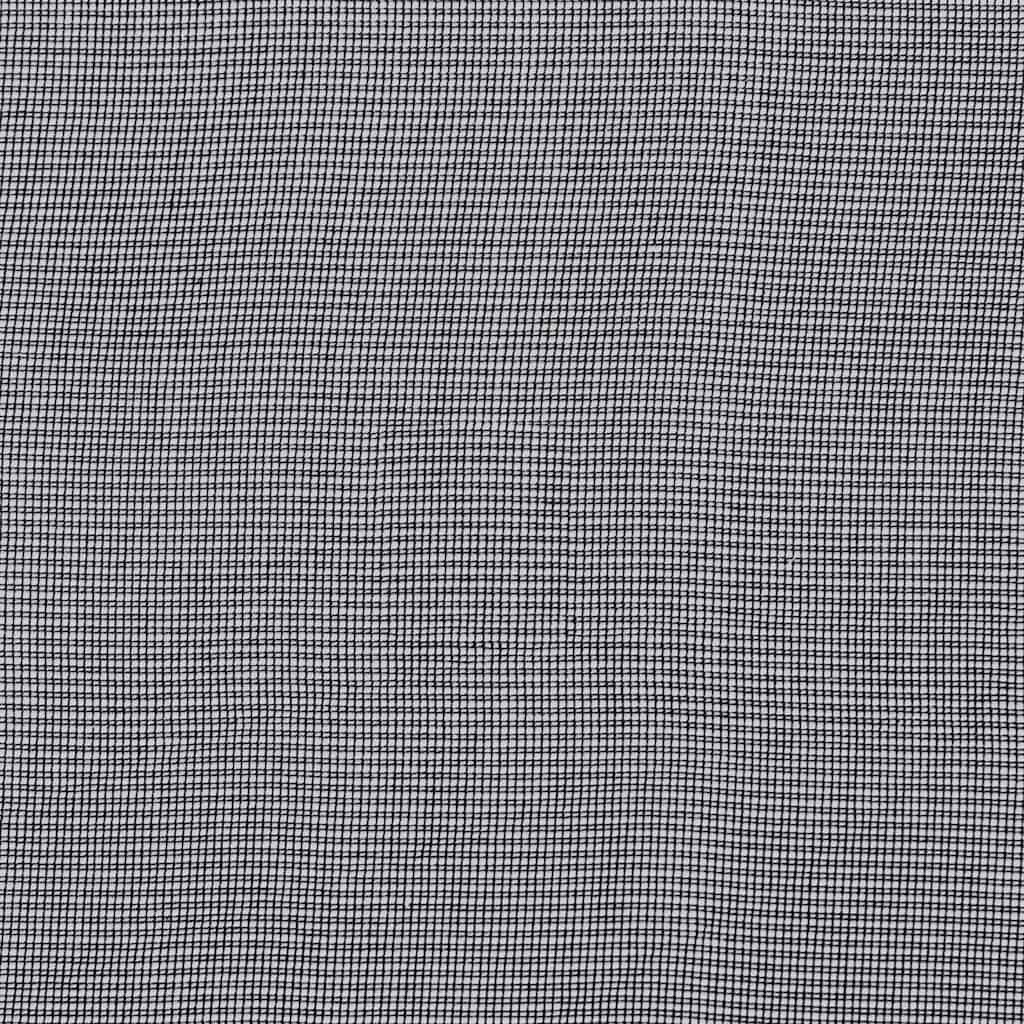 Tende in Voile con Linguetta 2 pz Nero