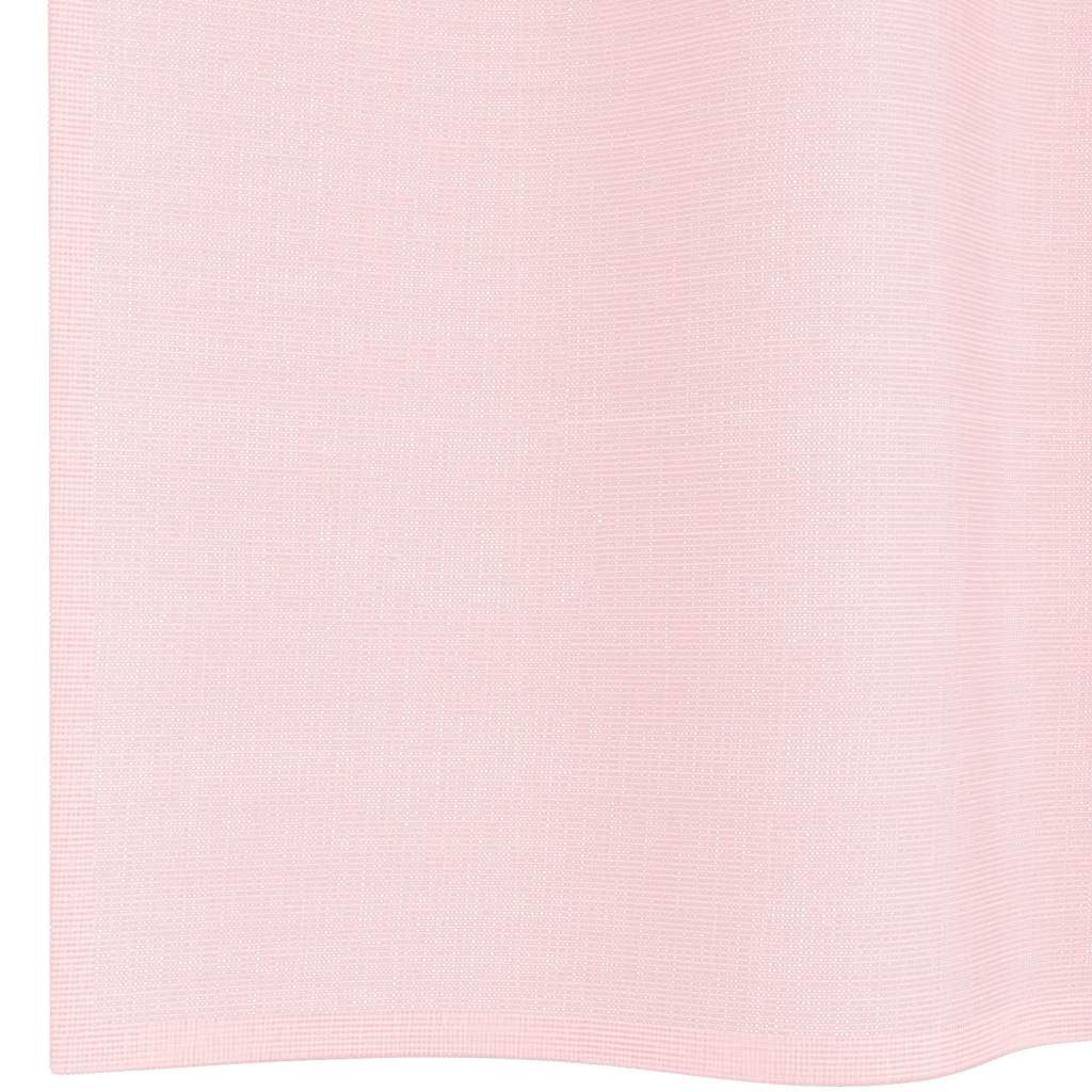 Tende in Voile con Passanti 2 pz Rosa Chiaro 140x175 cm