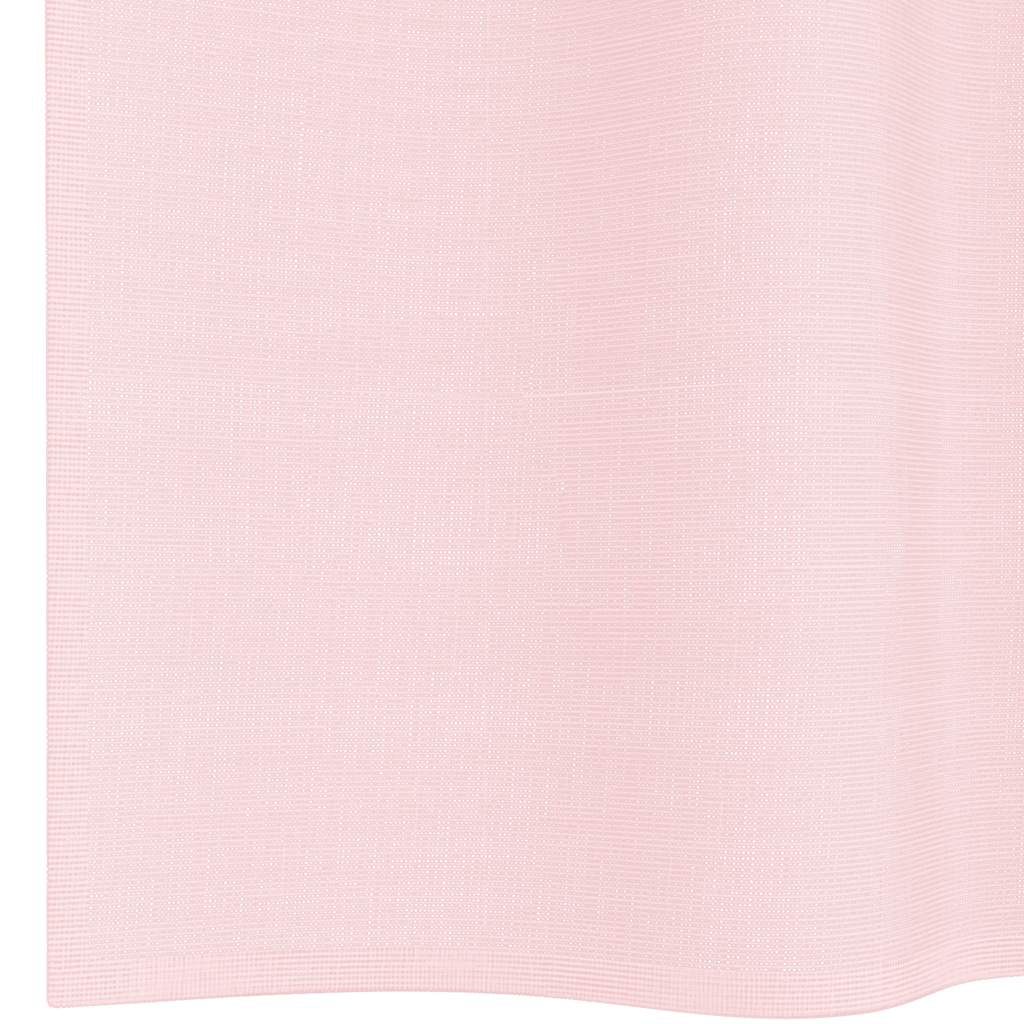 Tende in Voile con Passanti 2 pz Rosa Chiaro 140x225 cm