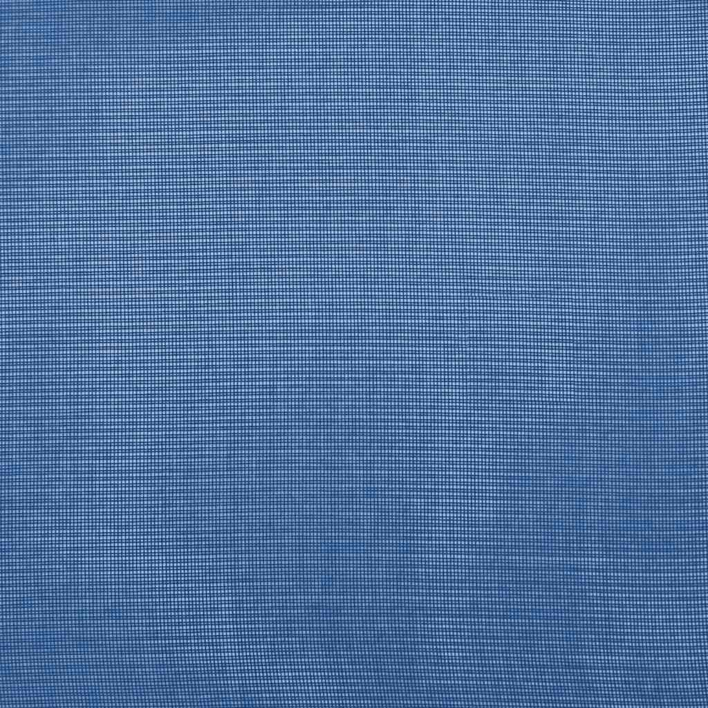 Tende in Voile con Passanti 2 pz Blu Reale 140x245 cm