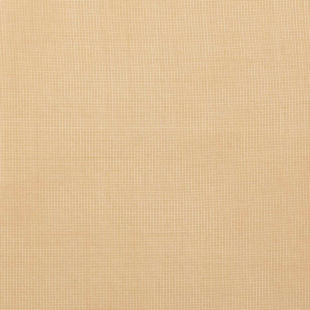 Tende in Voile con Passanti 2 pz Sabbia 140x260 cm