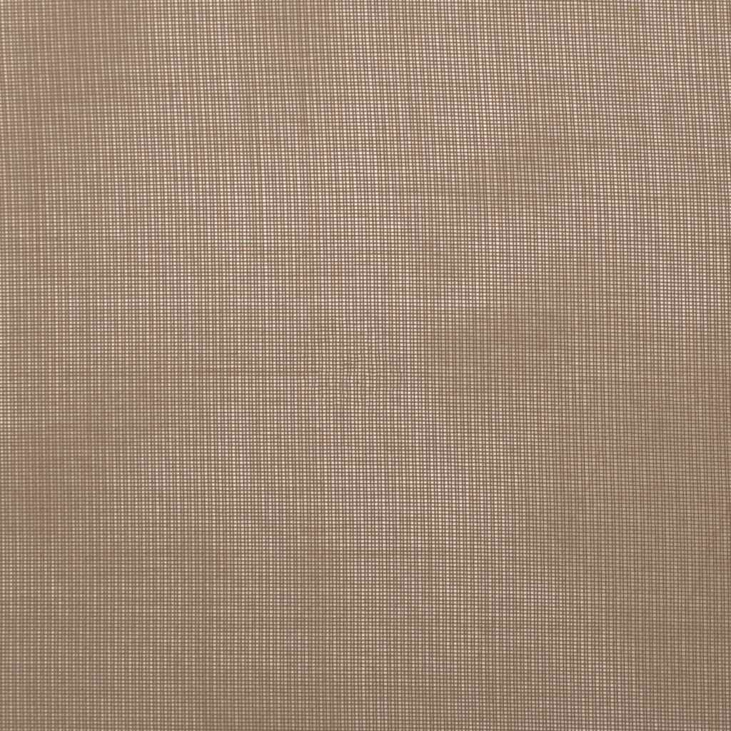 Tende in Voile con Passanti 2 pz Marrone Chiaro 140x140 cm