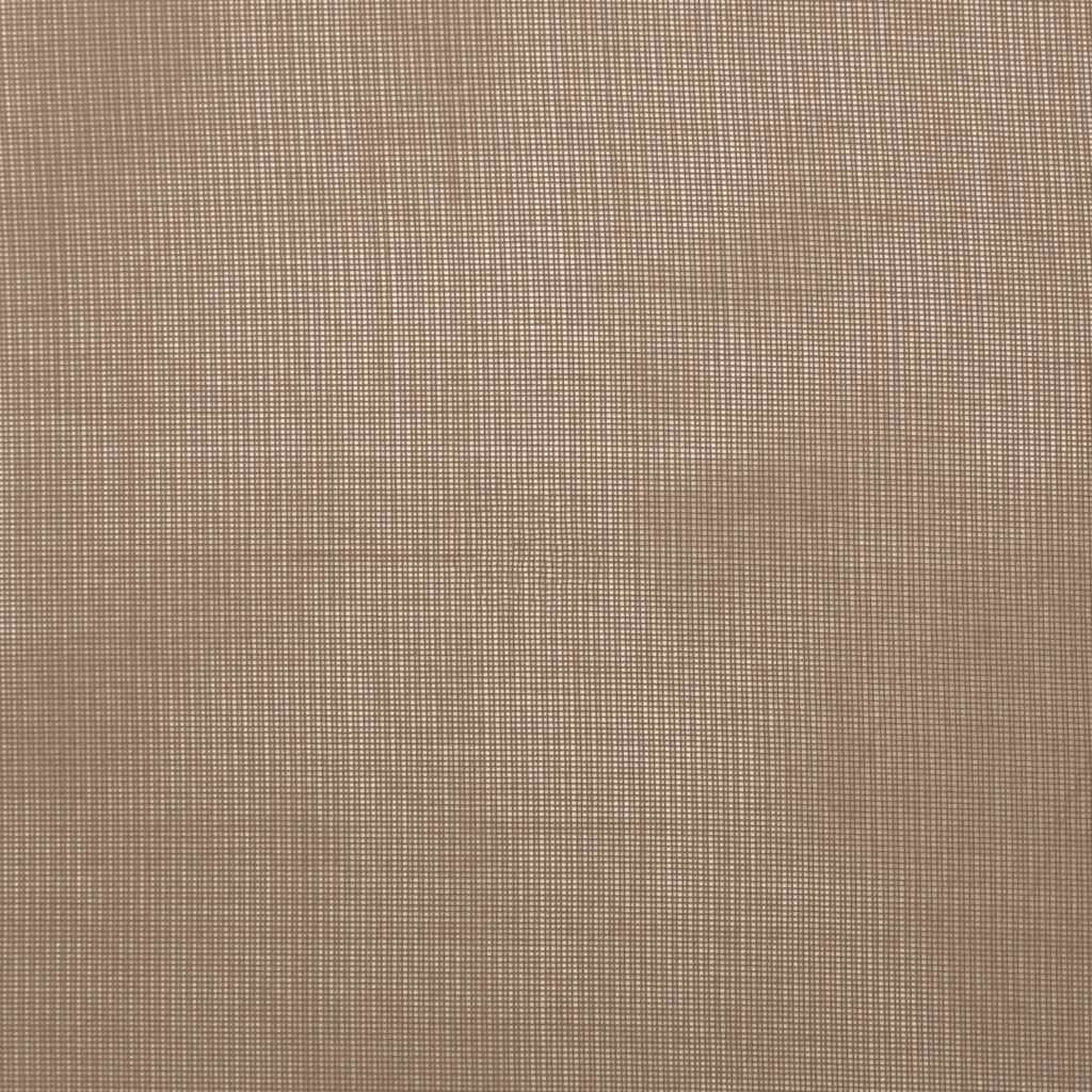 Tende in Voile con Passanti 2 pz Marrone Chiaro 140x175 cm