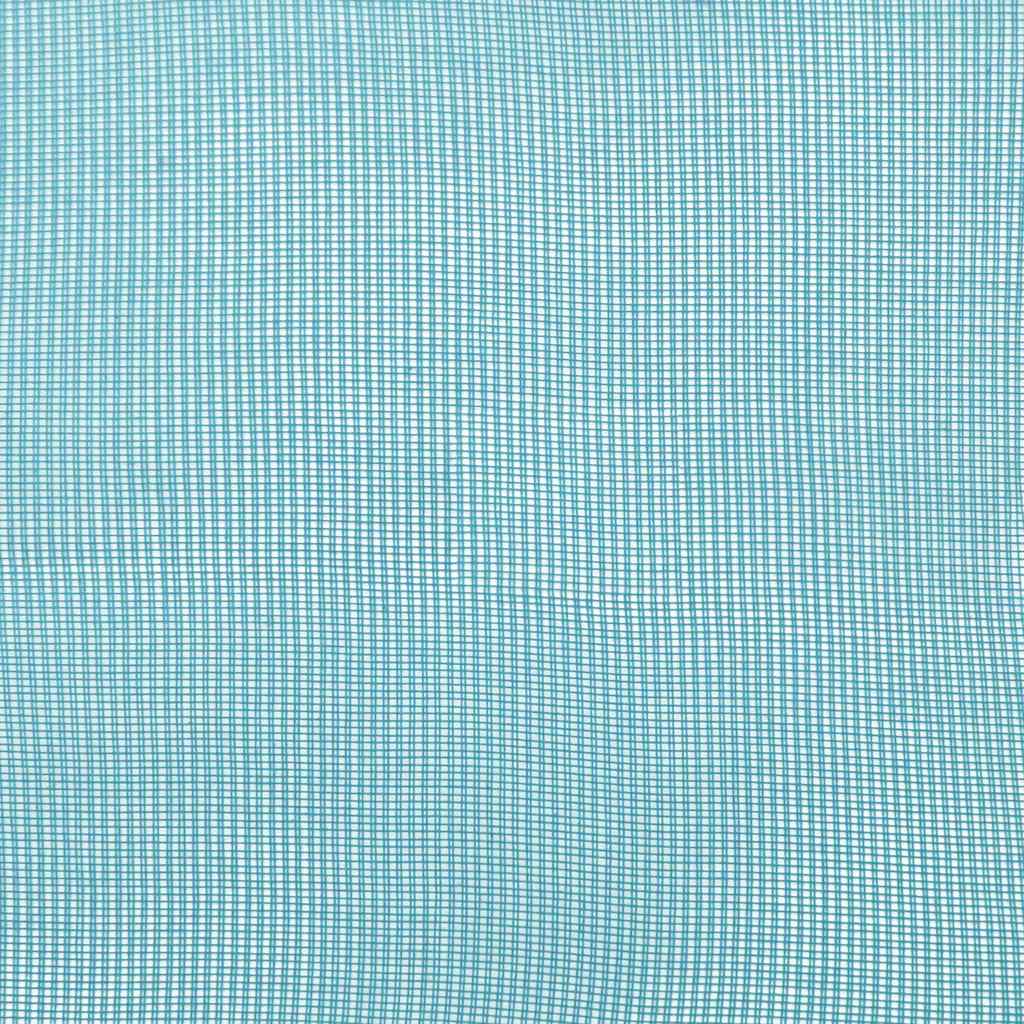 Tende in Voile con Passanti 2 pz Turchese 140x245 cm