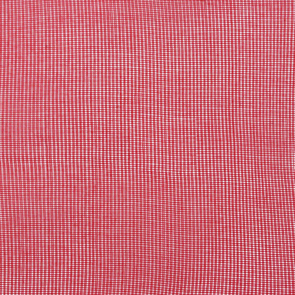 Tende in Voile con Passanti 2 pz Rosso Vino 140x225 cm