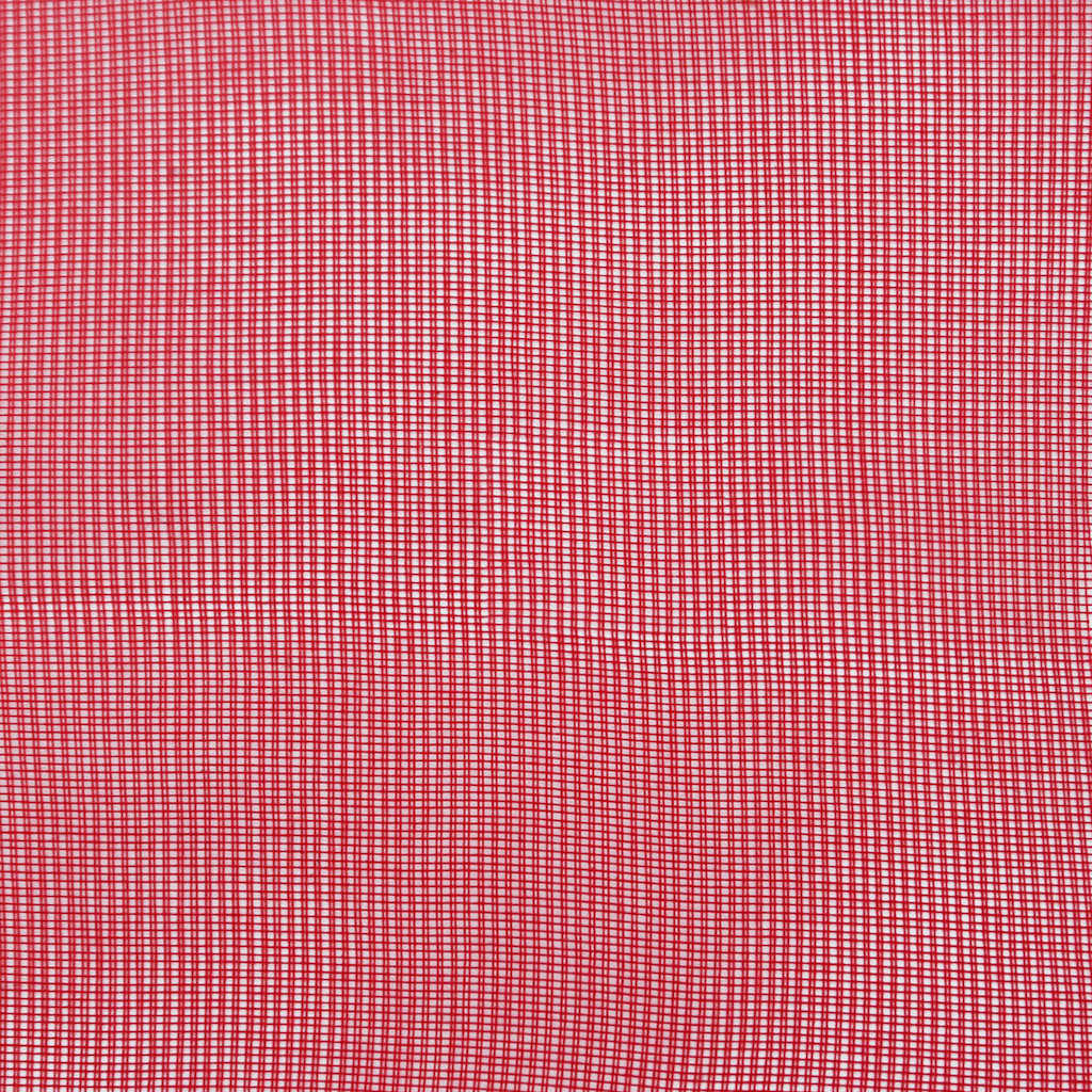 Tende in Voile con Passanti 2 pz Rosso Vino 140x260 cm