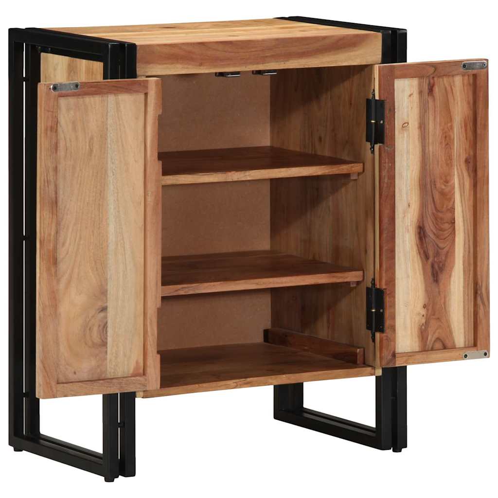 Mobile per scarpe 56 x 35 x 70 cm Legno massello di acacia