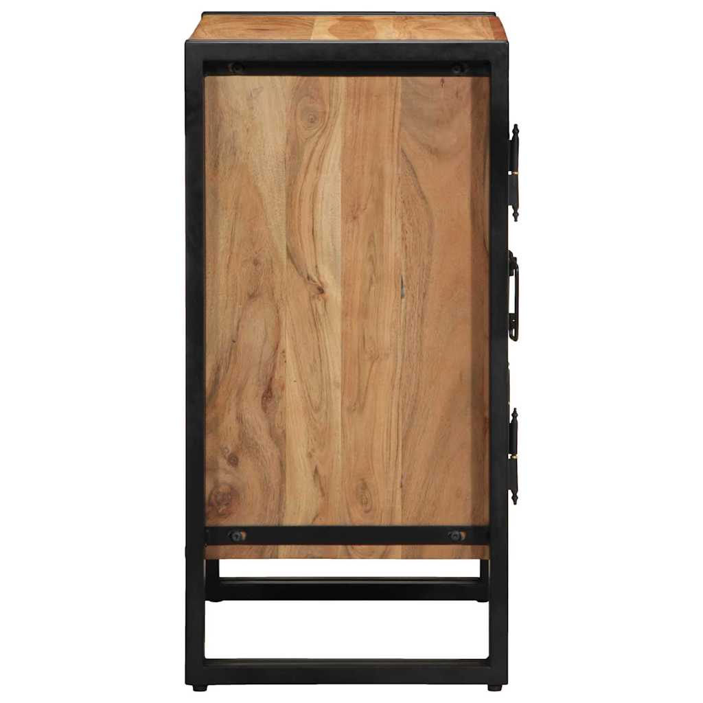 Mobile per scarpe 56 x 35 x 70 cm Legno massello di acacia