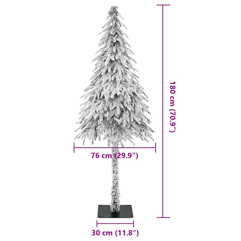 Albero di Natale artificiale Bianco 76 x 76 x 180 cm