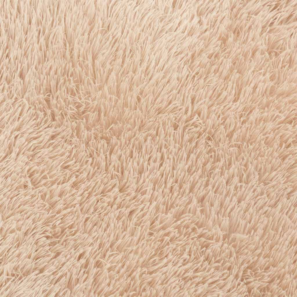 Tappeto Shaggy a Pelo Lungo NAVARRA Beige 240x340 cm poliestere