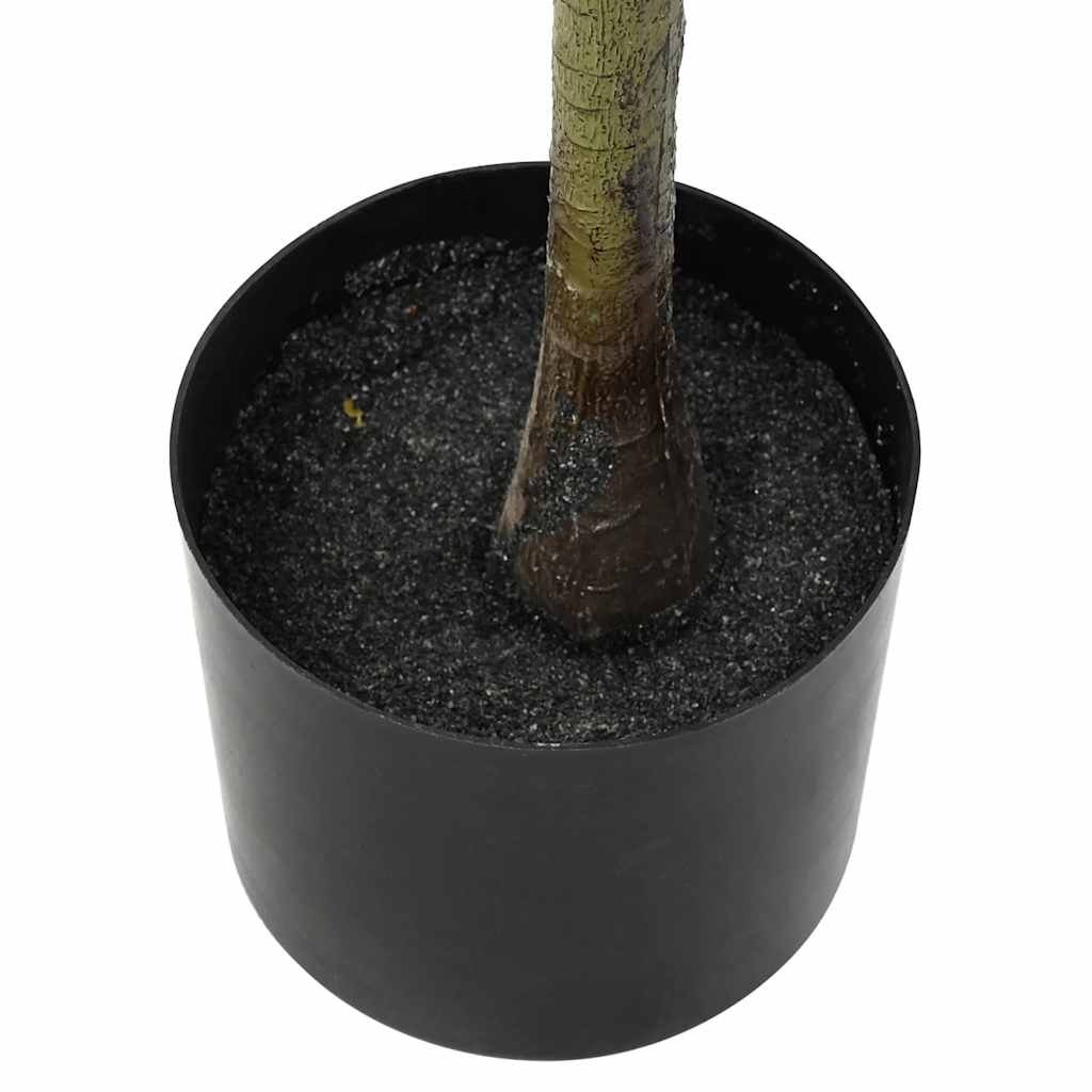 Albero di Ficus Artificiale 48 Foglie 165 cm Verde