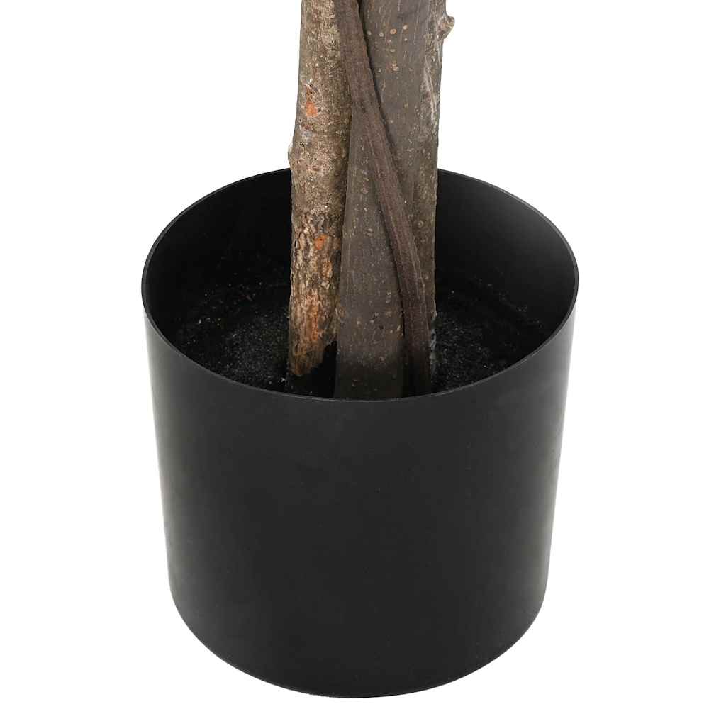 Pianta di Ficus Artificiale 1260 Foglie 200 cm Verde