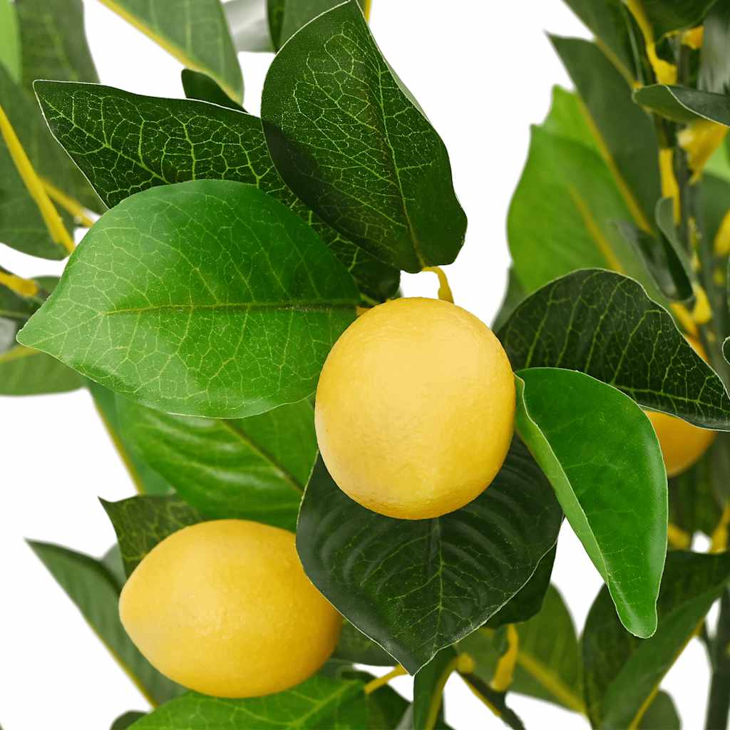 Albero di Limoni Artificiale 234 Foglie 90 cm Verde
