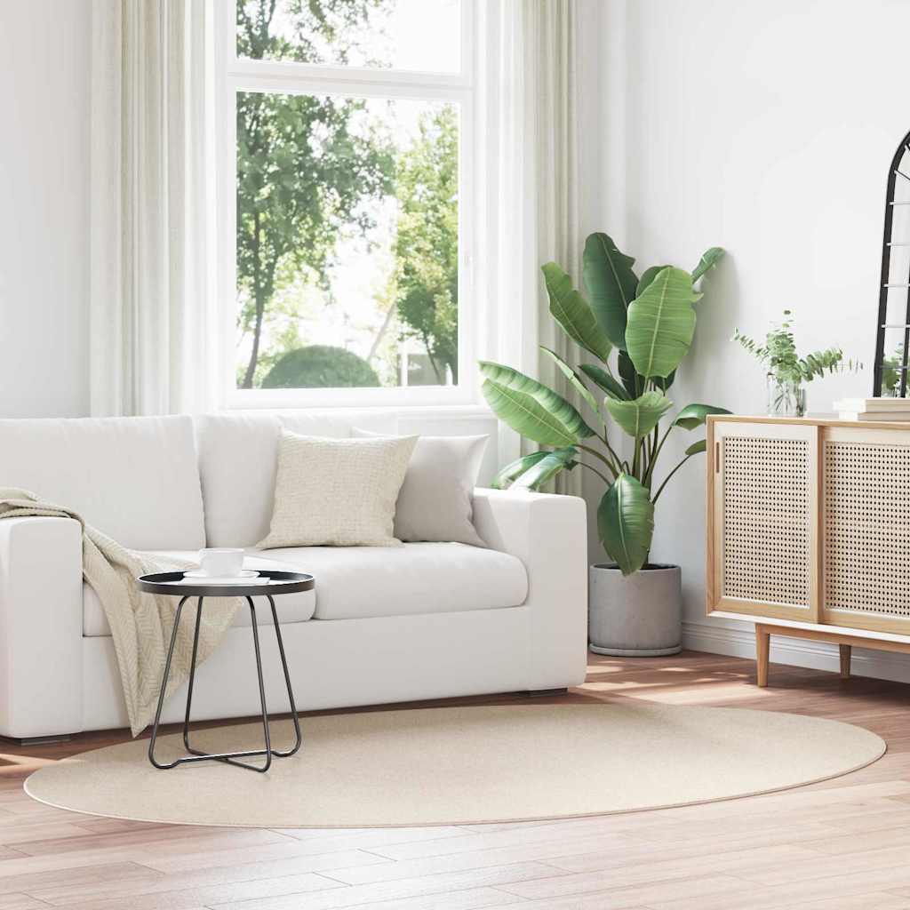 Tappeto HUARTE Beige 160 x 230 cm 100% Poliestere