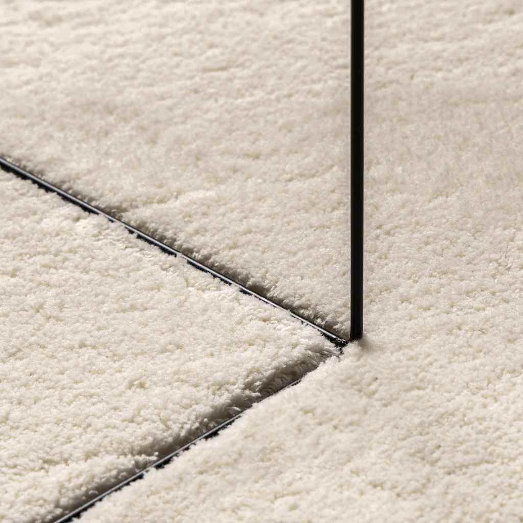 Tappeto HUARTE Beige 160 x 230 cm 100% Poliestere