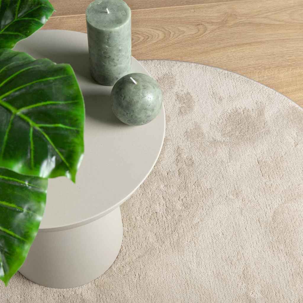 Tappeto HUARTE Beige 160 x 230 cm 100% Poliestere