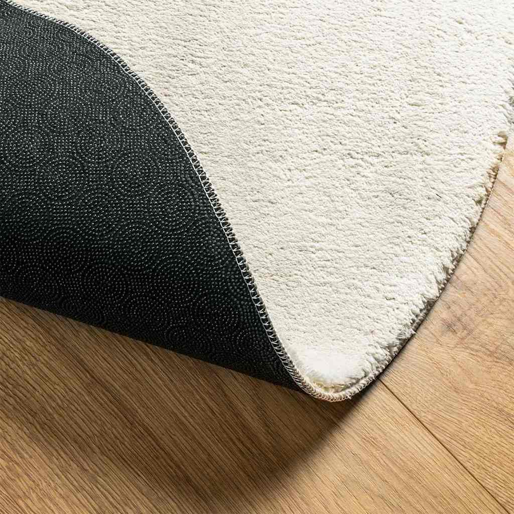 Tappeto HUARTE Crema 140 x 200 cm 100% Poliestere