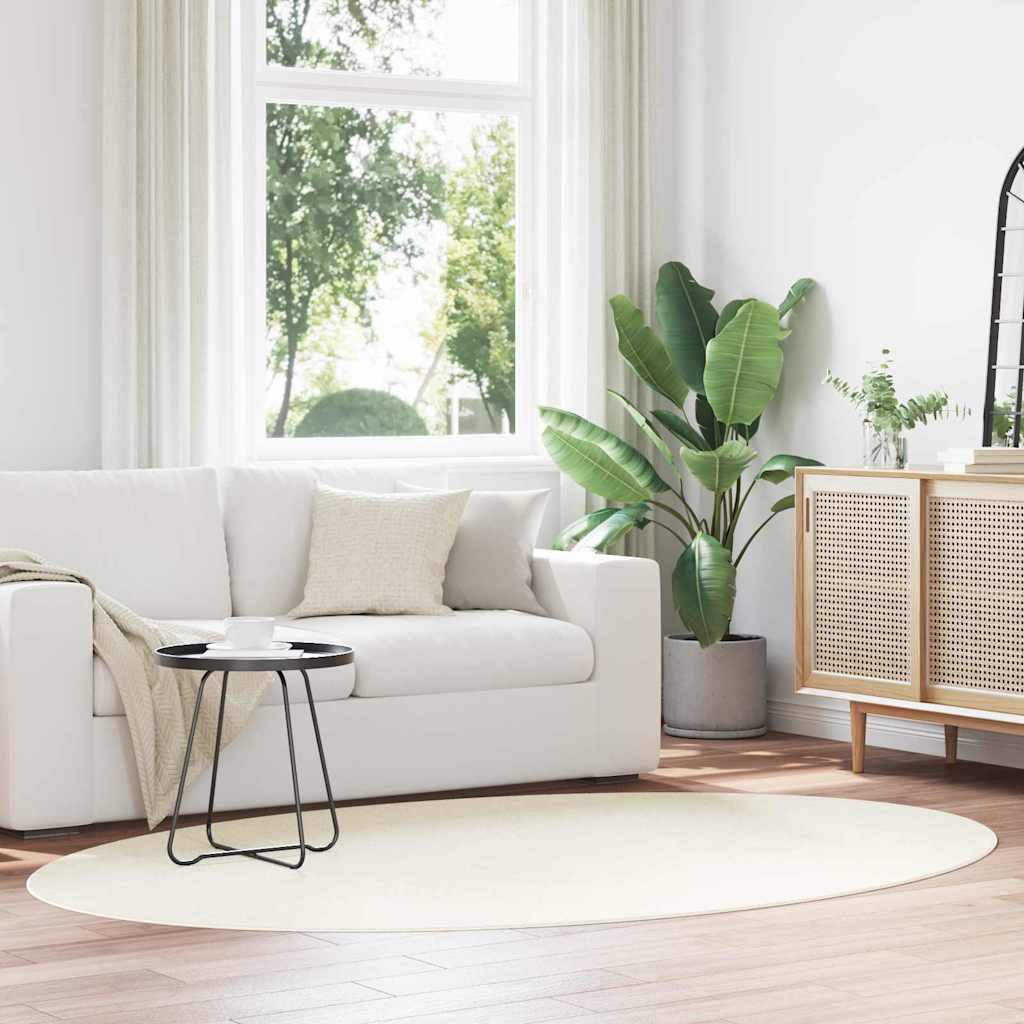 Tappeto HUARTE Crema 160 x 230 cm 100% Poliestere