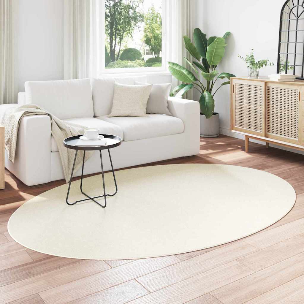 Tappeto HUARTE Crema 160 x 230 cm 100% Poliestere
