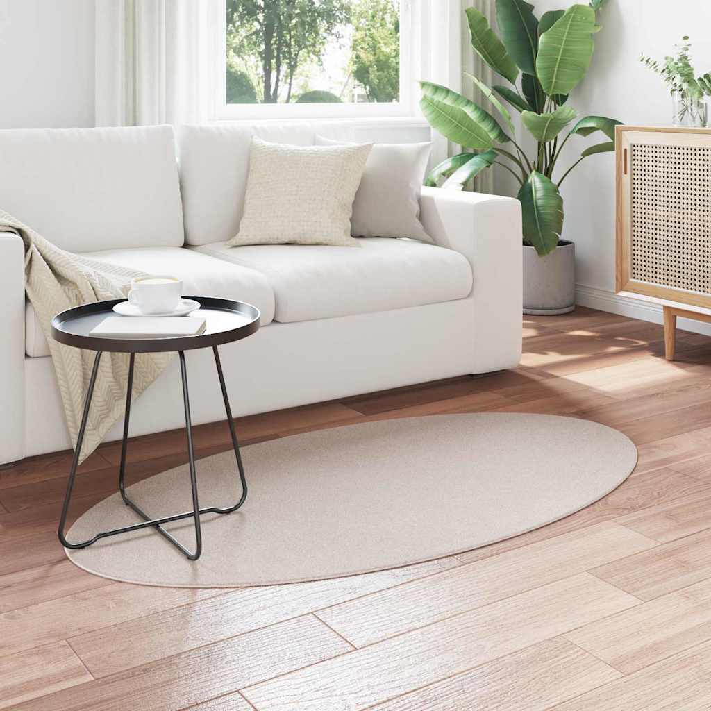 Tappeto HUARTE Sabbia 80 x 150 cm 100% Poliestere