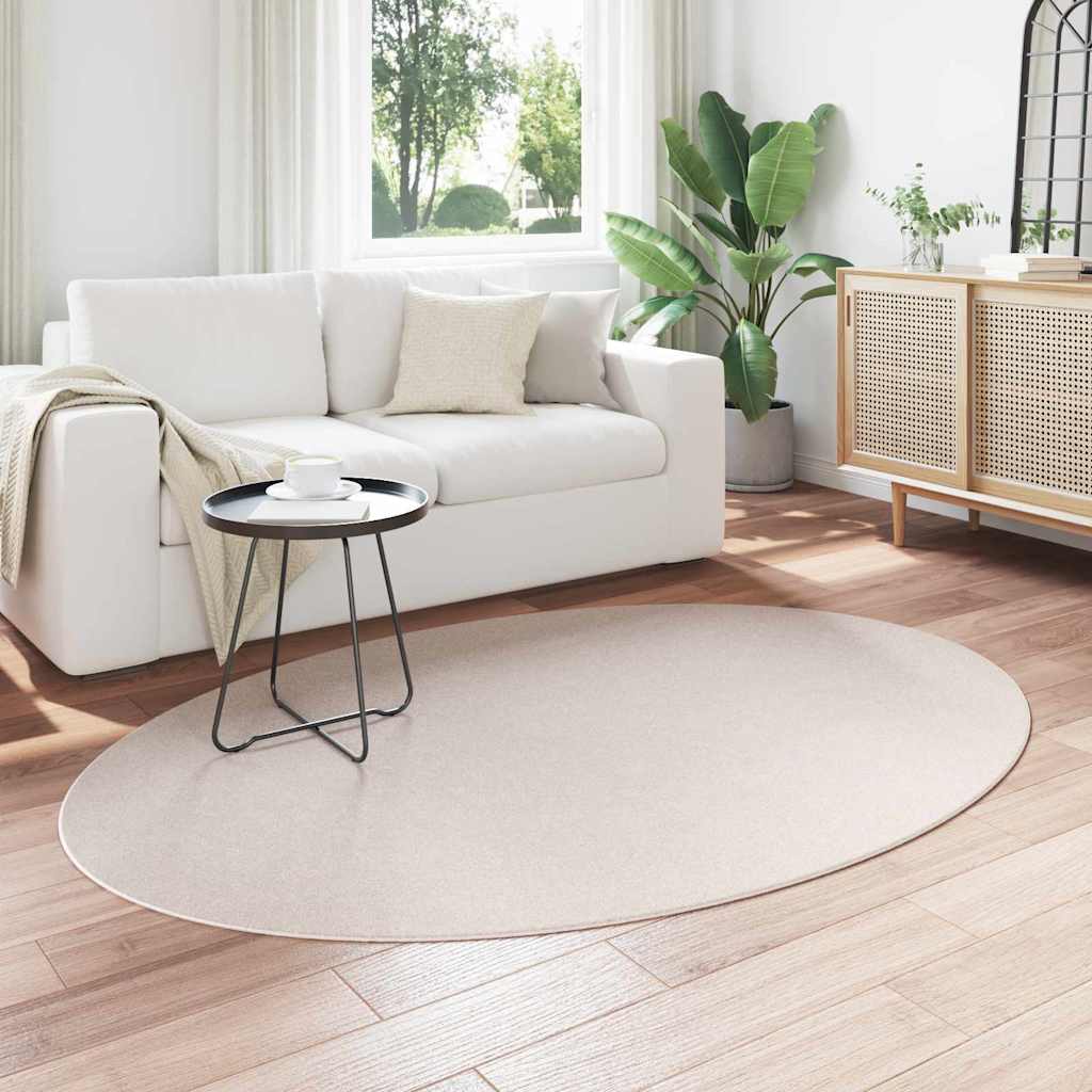 Tappeto HUARTE Sabbia 140 x 200 cm 100% Poliestere