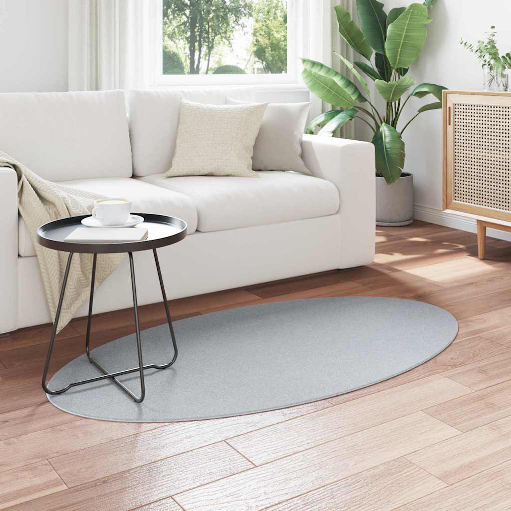 Tappeto HUARTE Grigio 80 x 150 cm 100% Poliestere