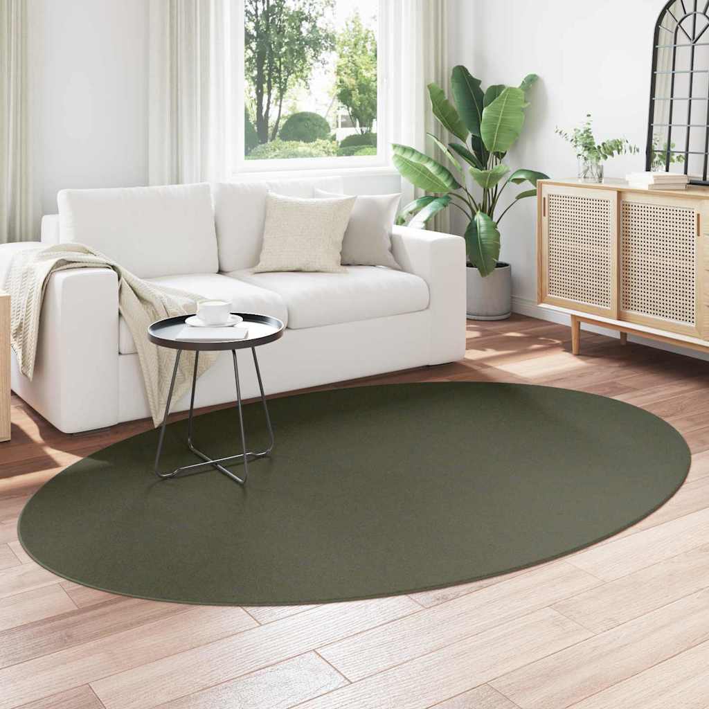 Tappeto HUARTE Verde Foresta 160 x 230 cm 100% Poliestere