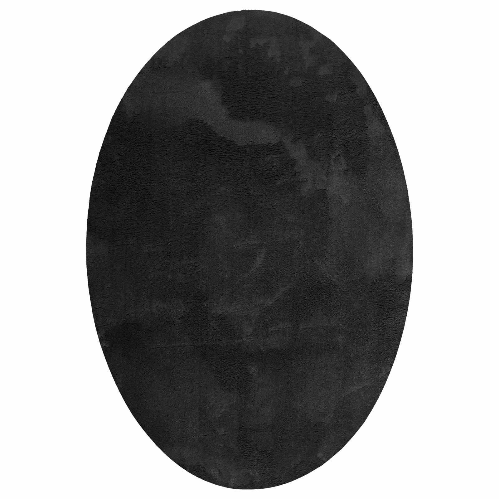 Tappeto HUARTE Nero 140 x 200 cm 100% Poliestere
