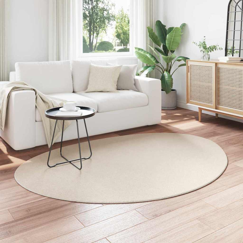 Tappeto HUARTE Beige 140 x 200 cm Poliestere