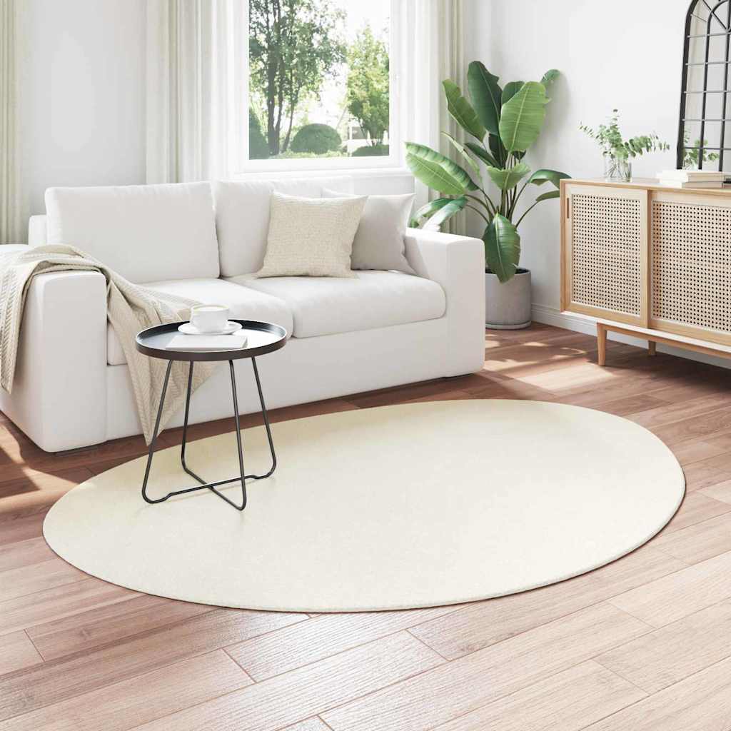 Tappeto HUARTE Crema 120 x 170 cm Poliestere