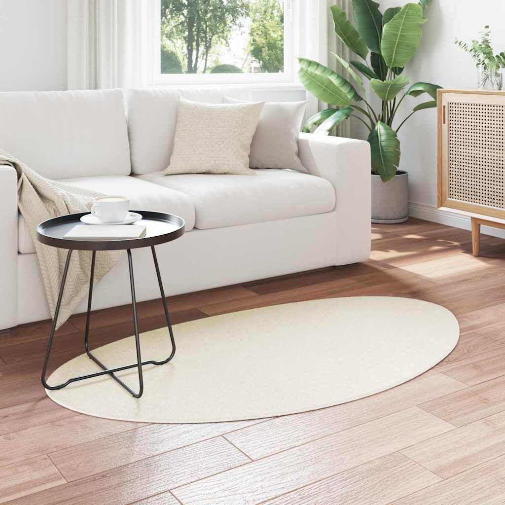 Tappeto HUARTE Crema 160 x 230 cm Poliestere