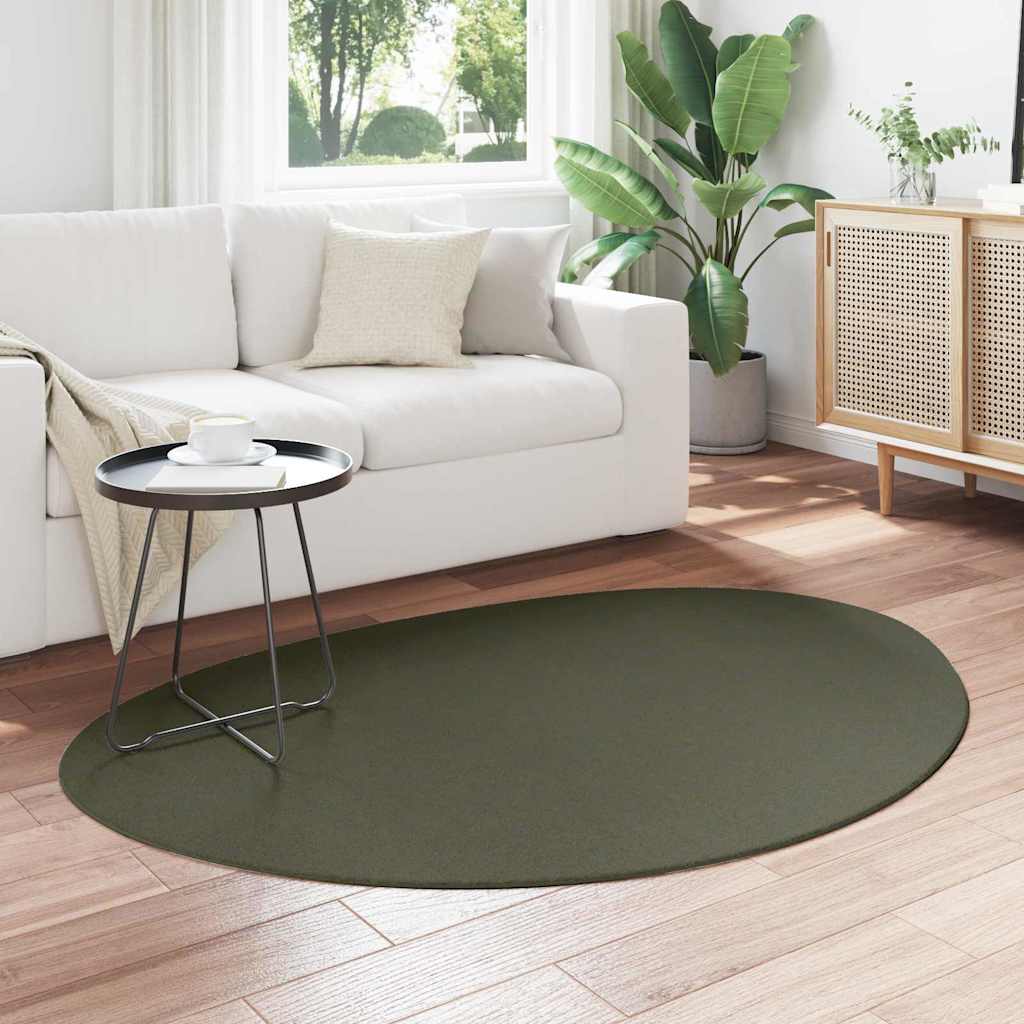 Tappeto HUARTE Verde foresta 120 x 170 cm Poliestere