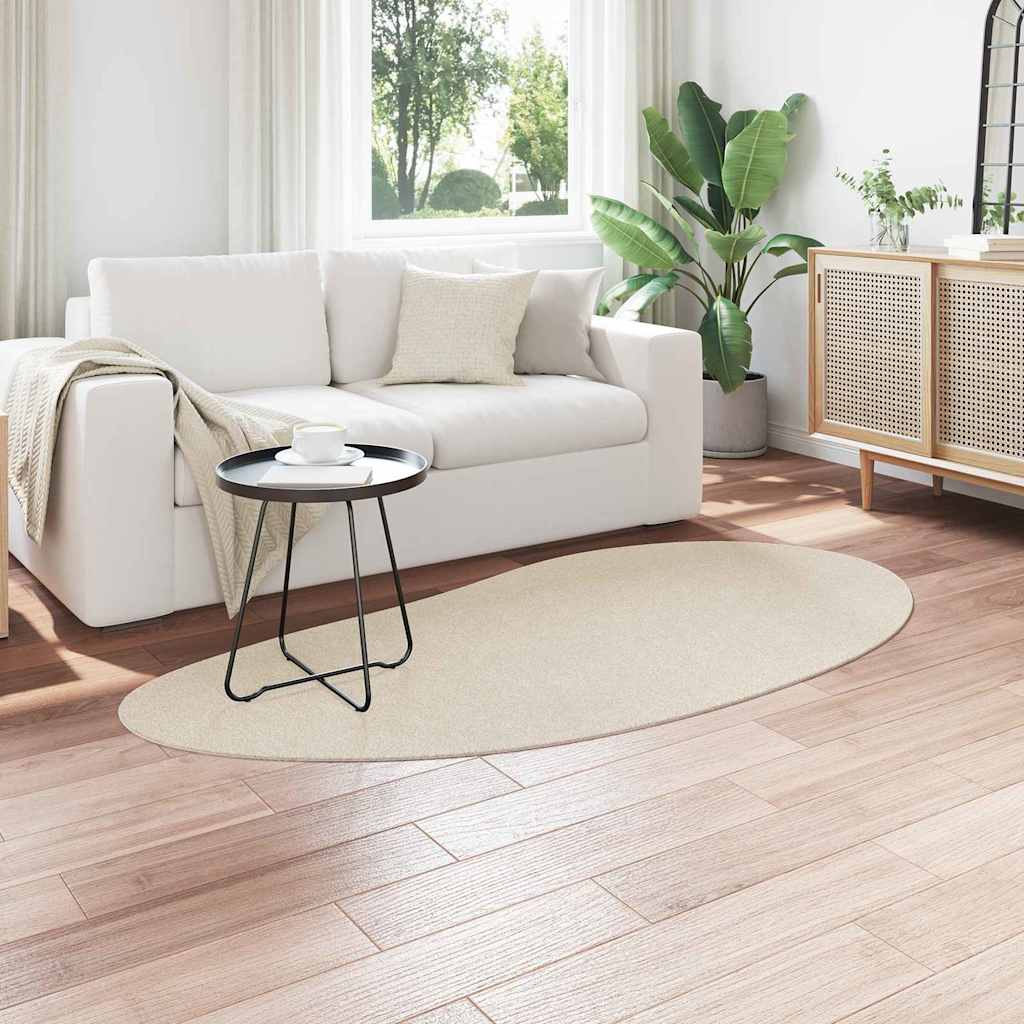 Tappeto HUARTE Beige 100 x 200 cm Poliestere