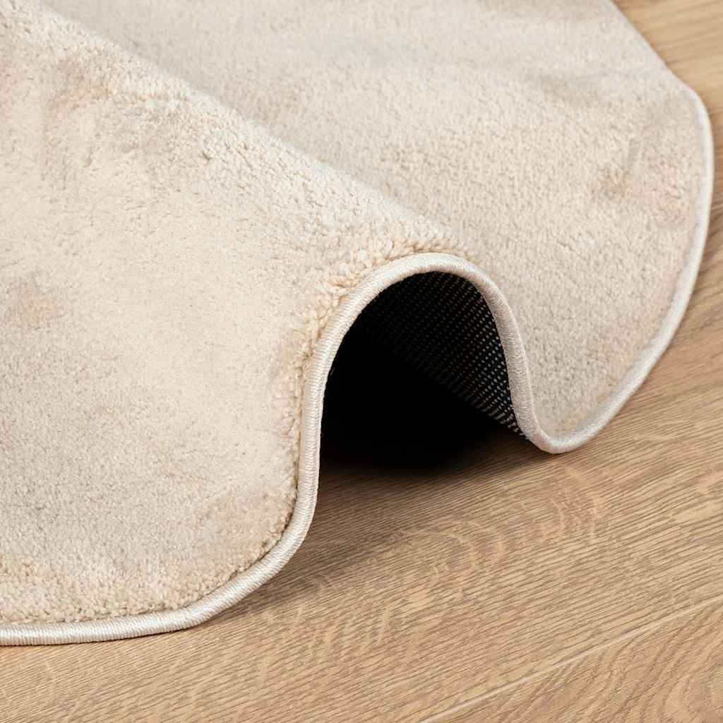 Tappeto HUARTE Beige 100 x 200 cm Poliestere