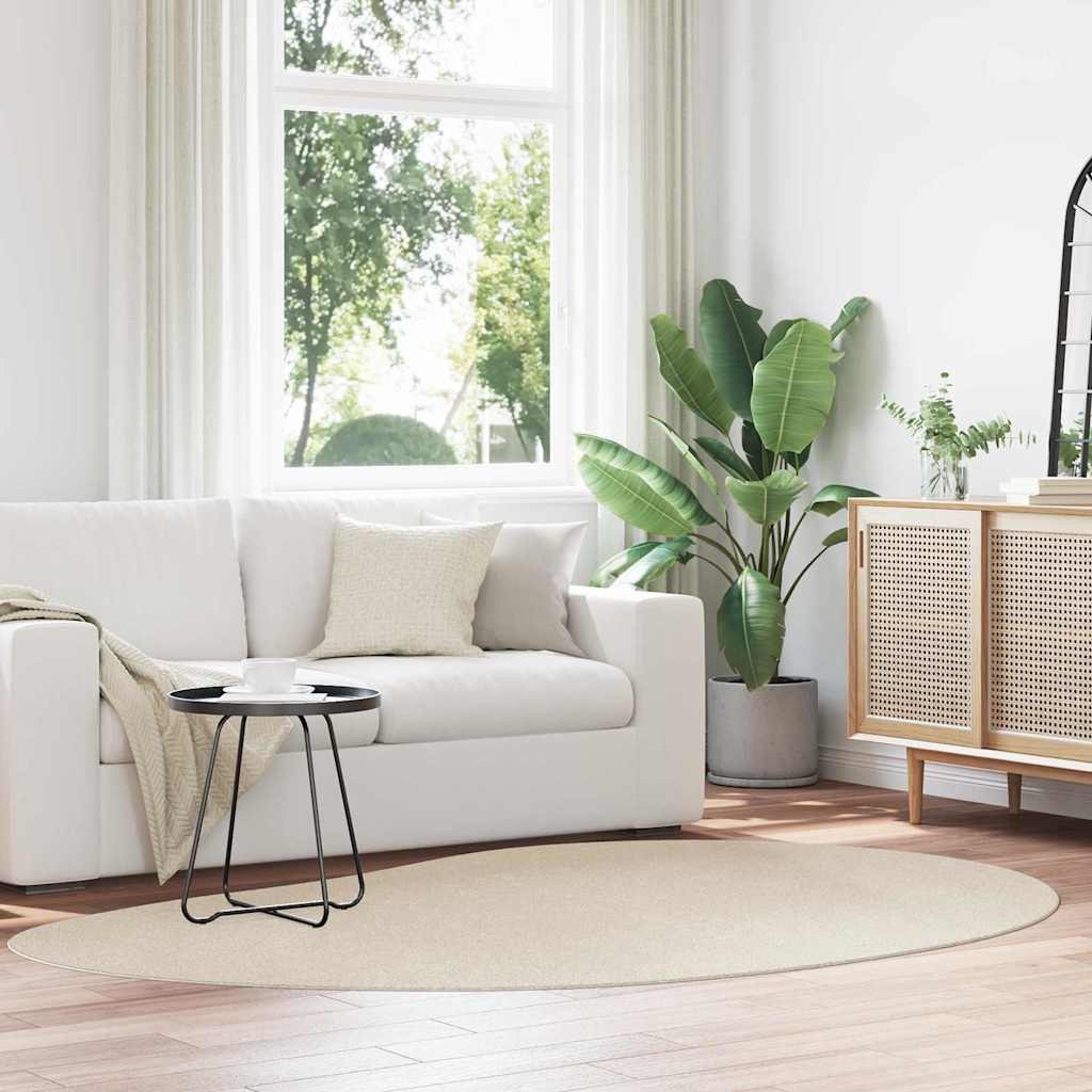 Tappeto HUARTE Beige 160 x 230 cm Poliestere