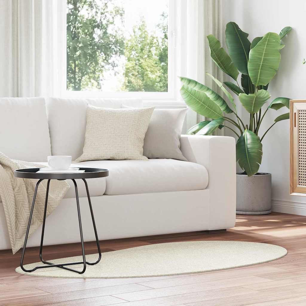 Tappeto HUARTE Crema 80 x 150 cm Poliestere