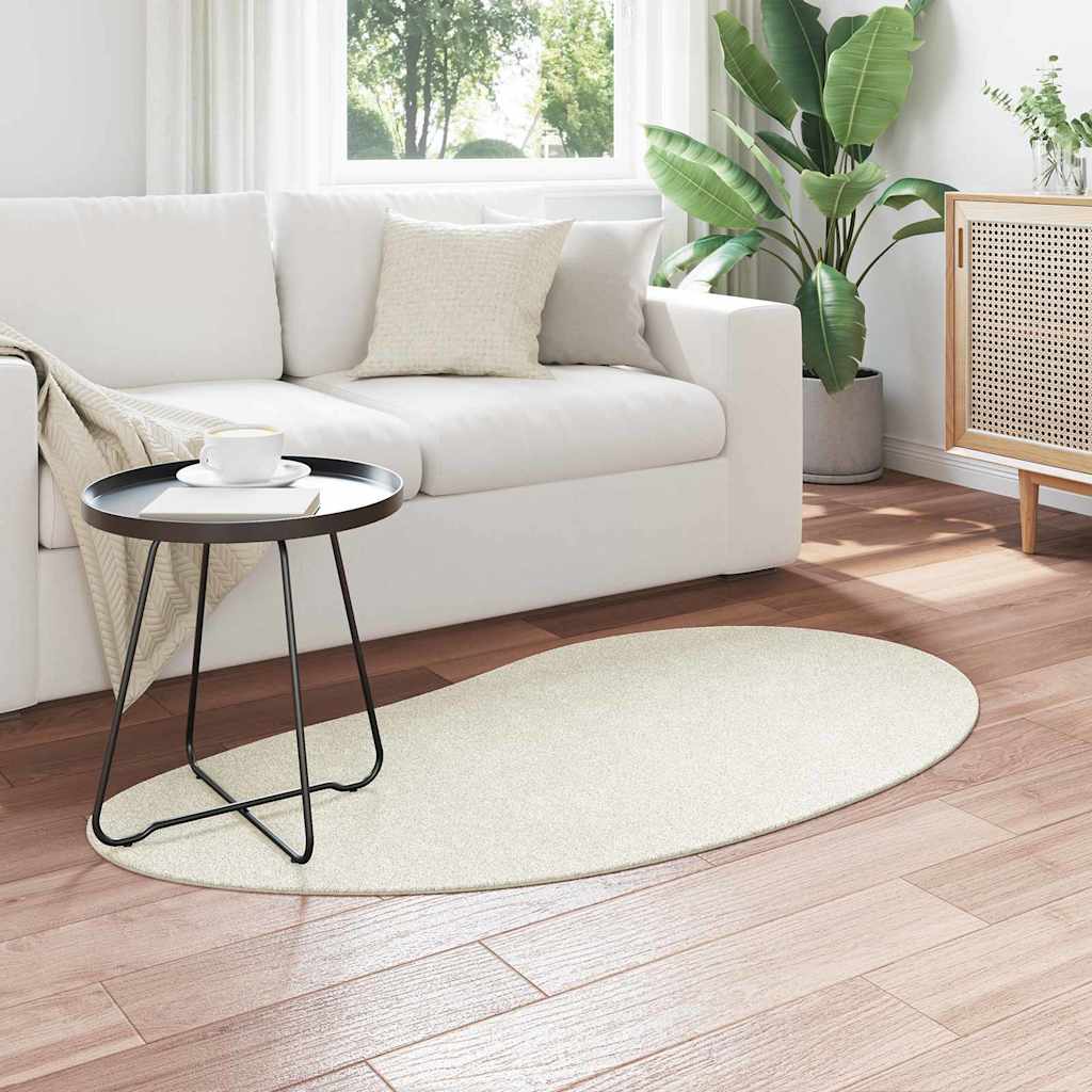 Tappeto HUARTE Crema 80 x 150 cm Poliestere
