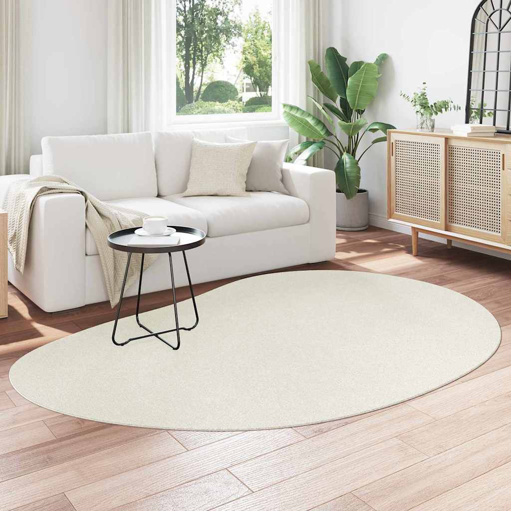 Tappeto HUARTE Crema 160 x 230 cm Poliestere