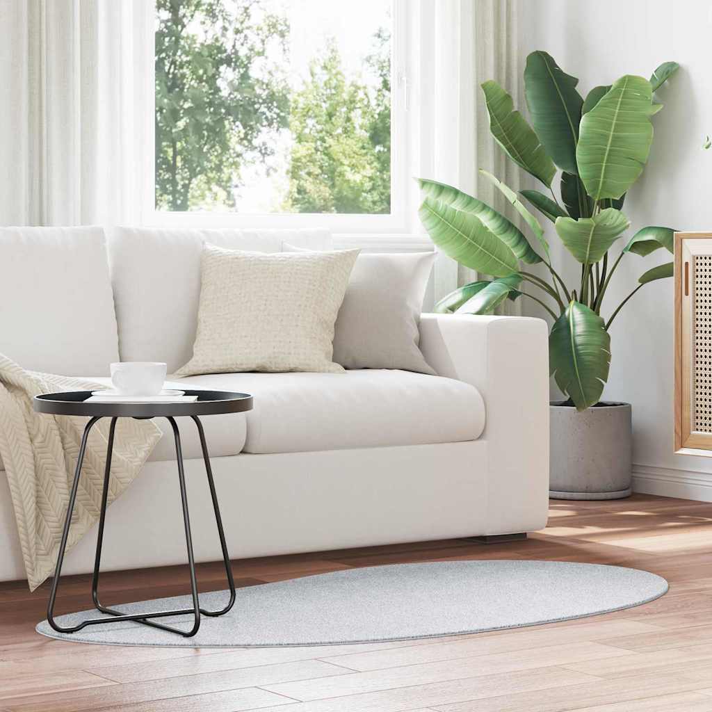Tappeto HUARTE Grigio 80 x 150 cm Poliestere