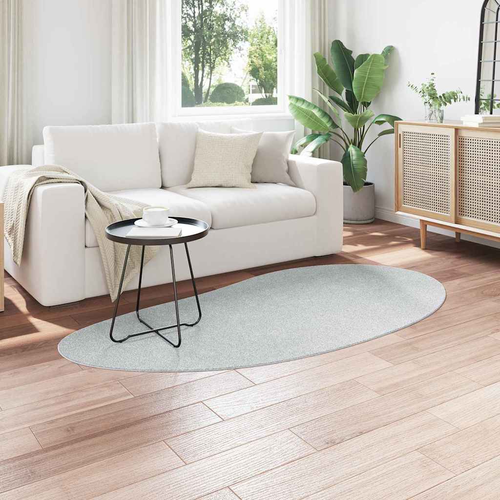 Tappeto HUARTE Grigio 100 x 200 cm Poliestere