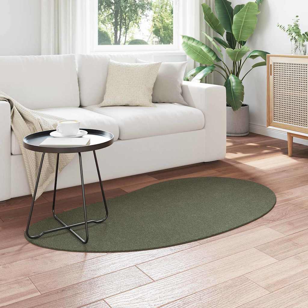 Tappeto HUARTE Verde foresta 80 x 150 cm Poliestere