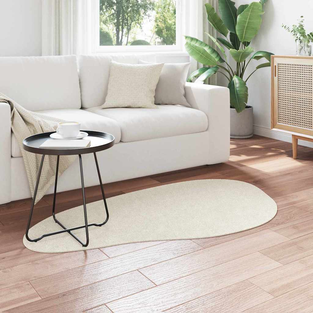 Tappeto HUARTE Crema 80 x 150 cm Poliestere