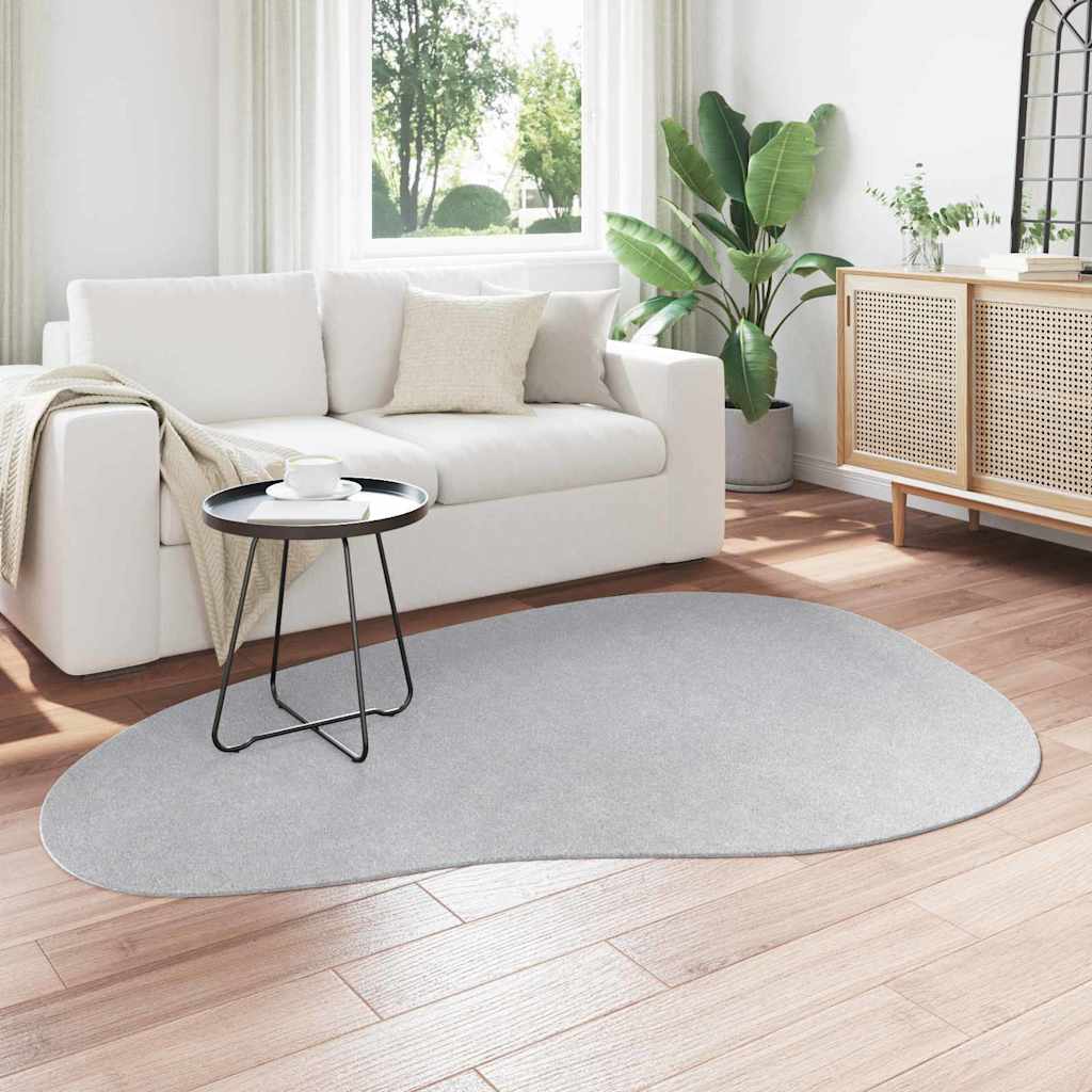 Tappeto HUARTE Grigio 140 x 200 cm Poliestere